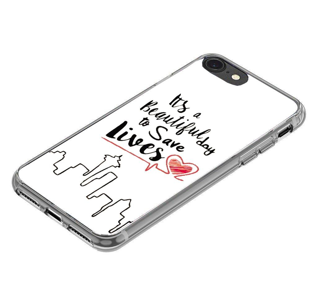 Grey's Anatomy beautiful day save lives Coque 2019