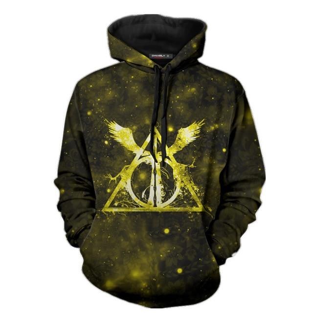 Wizardry 3D Printed Hoodie with Pocket 2019