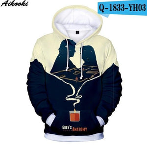 Grey's Anatomy Hoodies  Print 3D Hoodies 2019