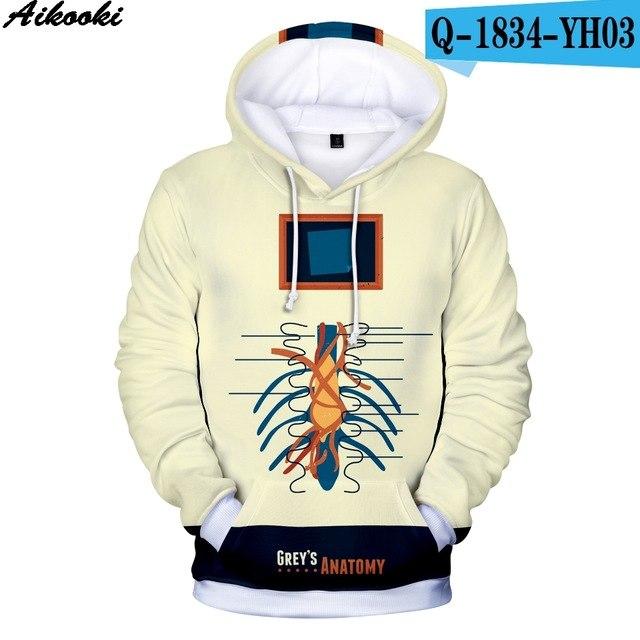 Grey's Anatomy Hoodies  Print 3D Hoodies 2019