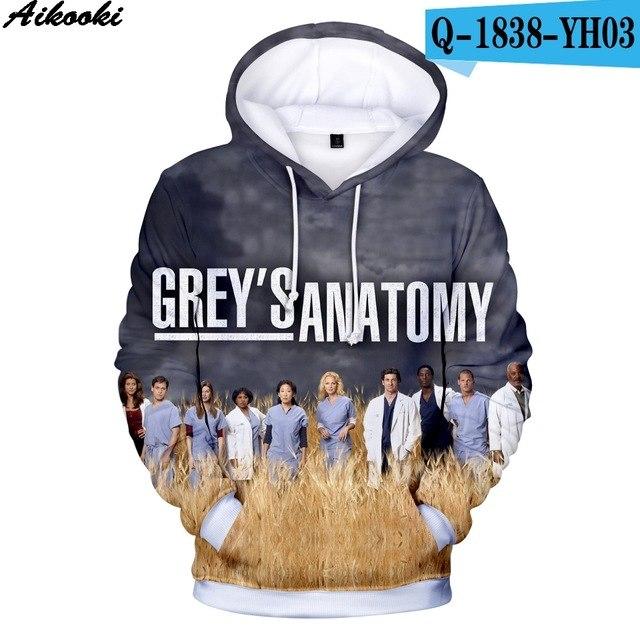 Grey's Anatomy Hoodies  Print 3D Hoodies 2019