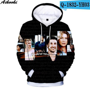 Grey's Anatomy Hoodies  Print 3D Hoodies 2019