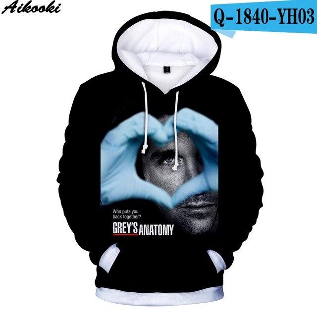 Grey's Anatomy Hoodies  Print 3D Hoodies 2019