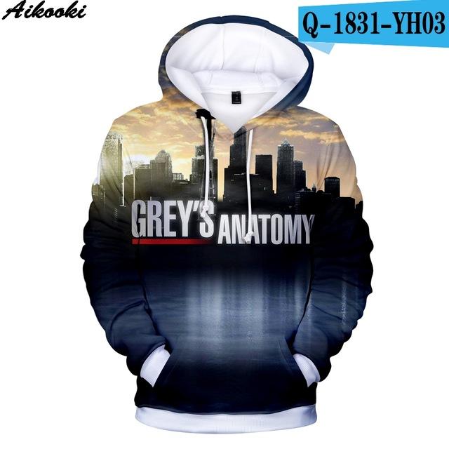 Grey's Anatomy Hoodies  Print 3D Hoodies 2019