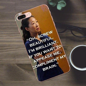 Grey's Anatomy phone case For Apple iPhone and Samsung