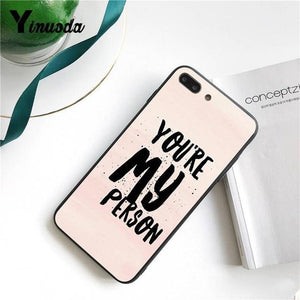 Grey's Anatomy Phone Cases for iPhones 2019