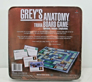 Grey's Anatomy Trivia Board Game (Cardinal, 2007)